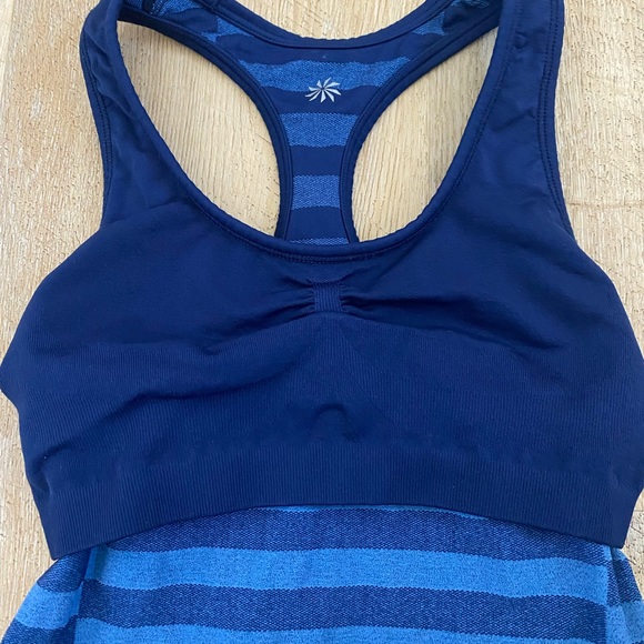 Athleta Rev Up Stripe Tank Size M - Picture 5 of 9